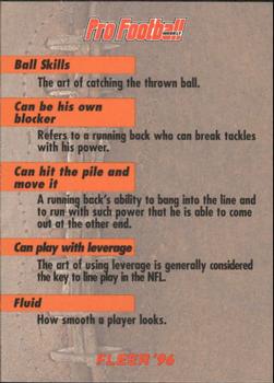 Checklist 1996 Fleer NFL Checklist #198